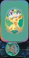 Leafeon Mini Tin & Fridge Magnet Set Simplified Chinese Exclusive Terastal Gathering