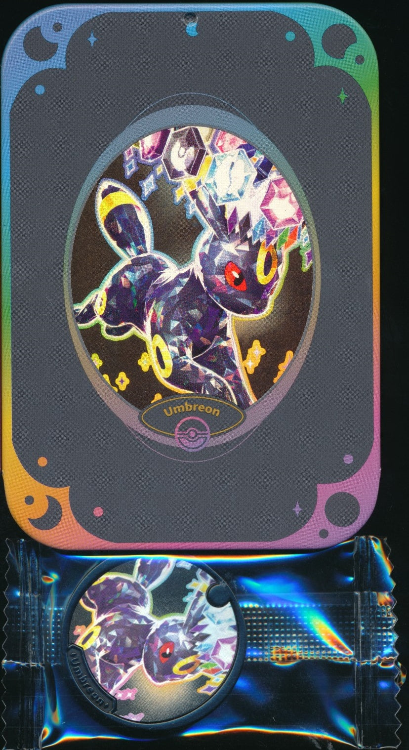 Umbreon Mini Tin & Fridge Magnet Set Simplified Chinese Exclusive Terastal Gathering