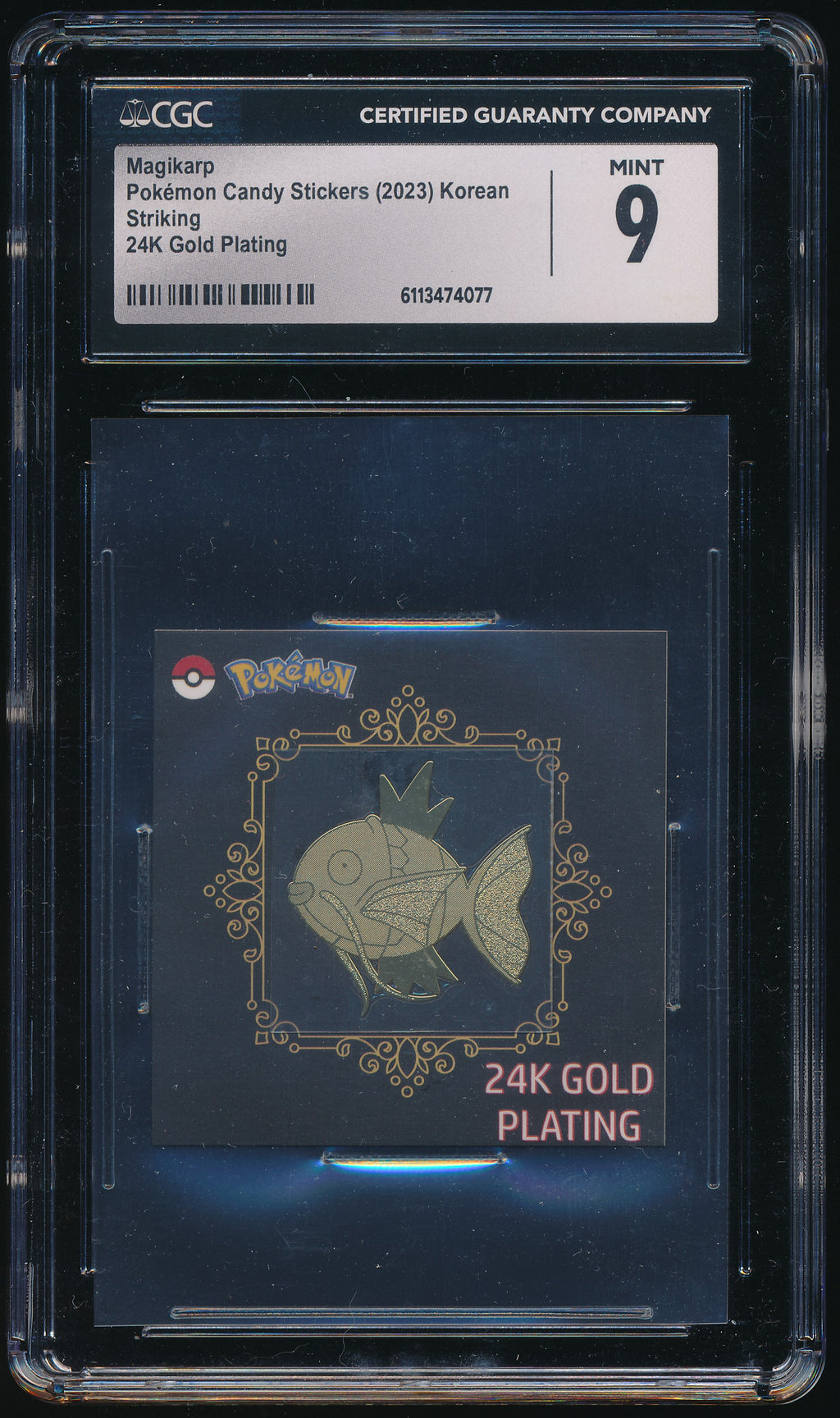 CGC 9 Magikarp Candy Stickers（2023）Korean