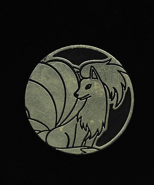 Ninetales coin Simplified Chinese Exclusive Collect 151 Gathering