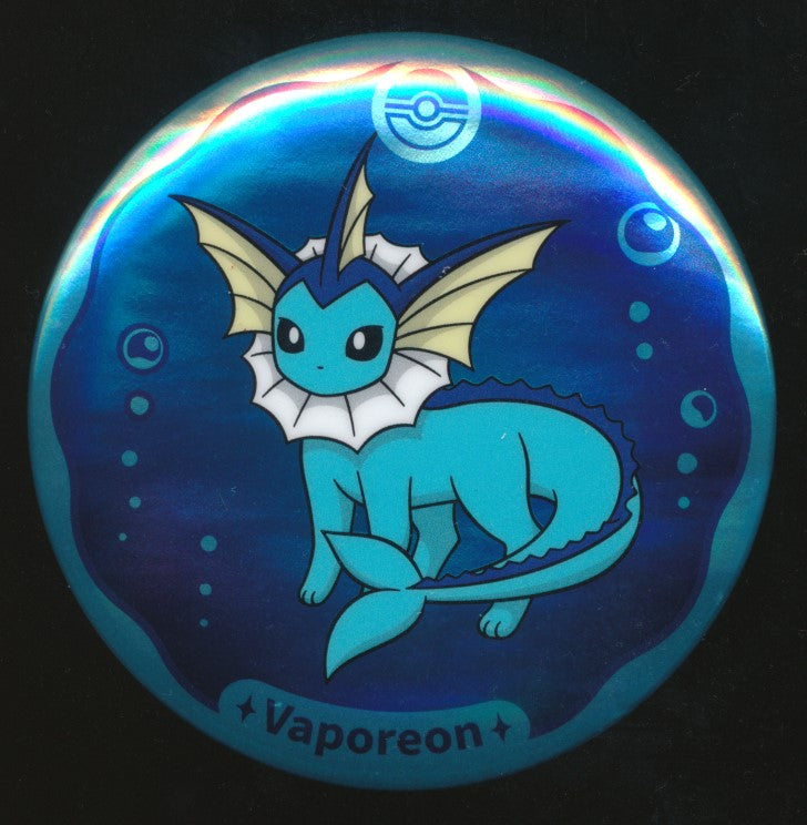 Vaporeon Badge Simplified Chinese Exclusive Terastal Gathering A