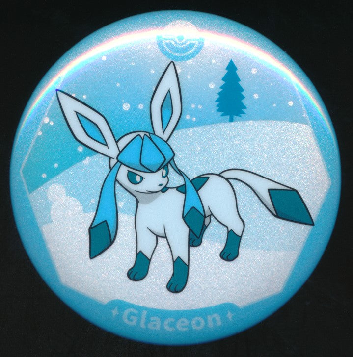 Glaceon Badge Simplified Chinese Exclusive Terastal Gathering B