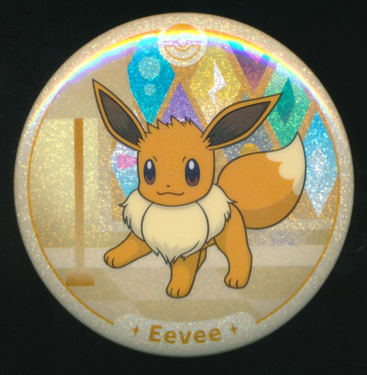 Eevee Badge Simplified Chinese Exclusive Terastal Gathering B