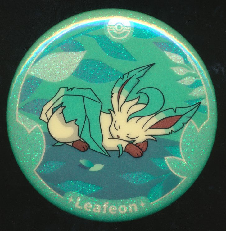 Leafeon Badge Simplified Chinese Exclusive Terastal Gathering C