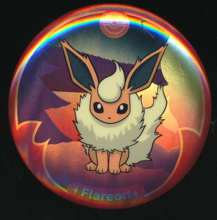 Flareon Badge Simplified Chinese Exclusive Terastal Gathering D
