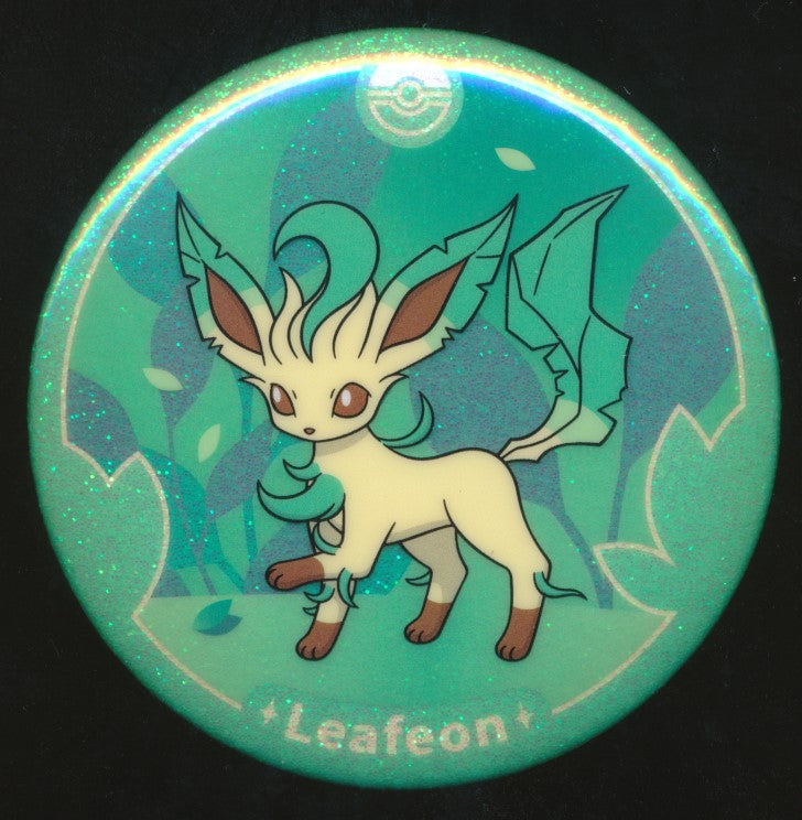 Leafeon Badge Simplified Chinese Exclusive Terastal Gathering D