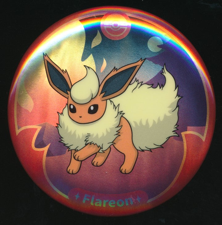 Flareon Badge Simplified Chinese Exclusive Terastal Gathering E