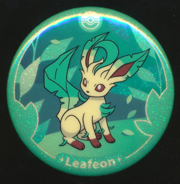 Leafeon Badge Simplified Chinese Exclusive Terastal Gathering E