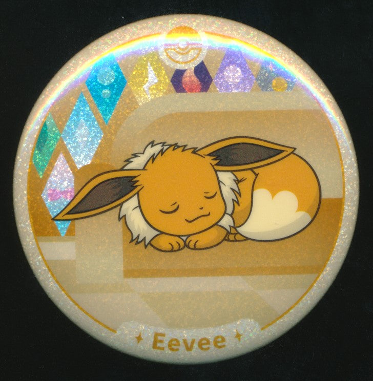Eevee Badge Simplified Chinese Exclusive Terastal Gathering E