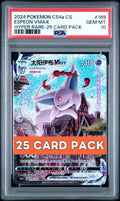 PSA 10 Espeon VMAX HR 169/132 Simplified Chinese（25 CARD PACK）