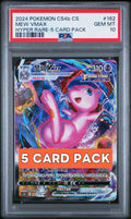 PSA 10 Mew VMAX HR 162/132 Simplified Chinese（5 CARD PACK）