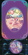Espeon Mini Tin & Fridge Magnet Set Simplified Chinese Exclusive Terastal Gathering